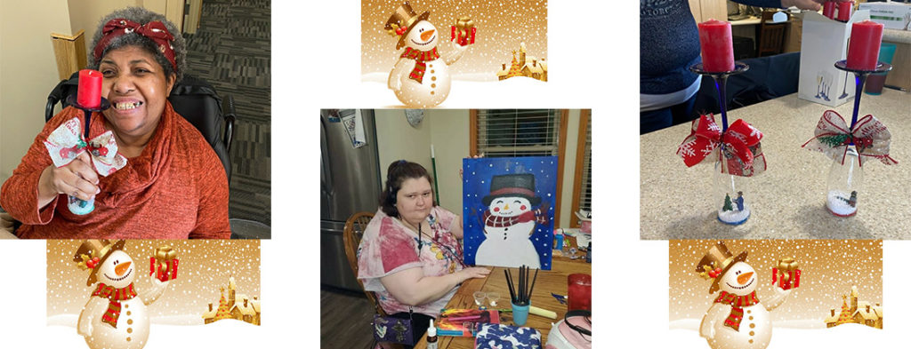 Echoing Hills individuals create lovely Christmas crafts