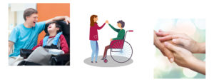 DSP Recruitment images. Images helping one another.